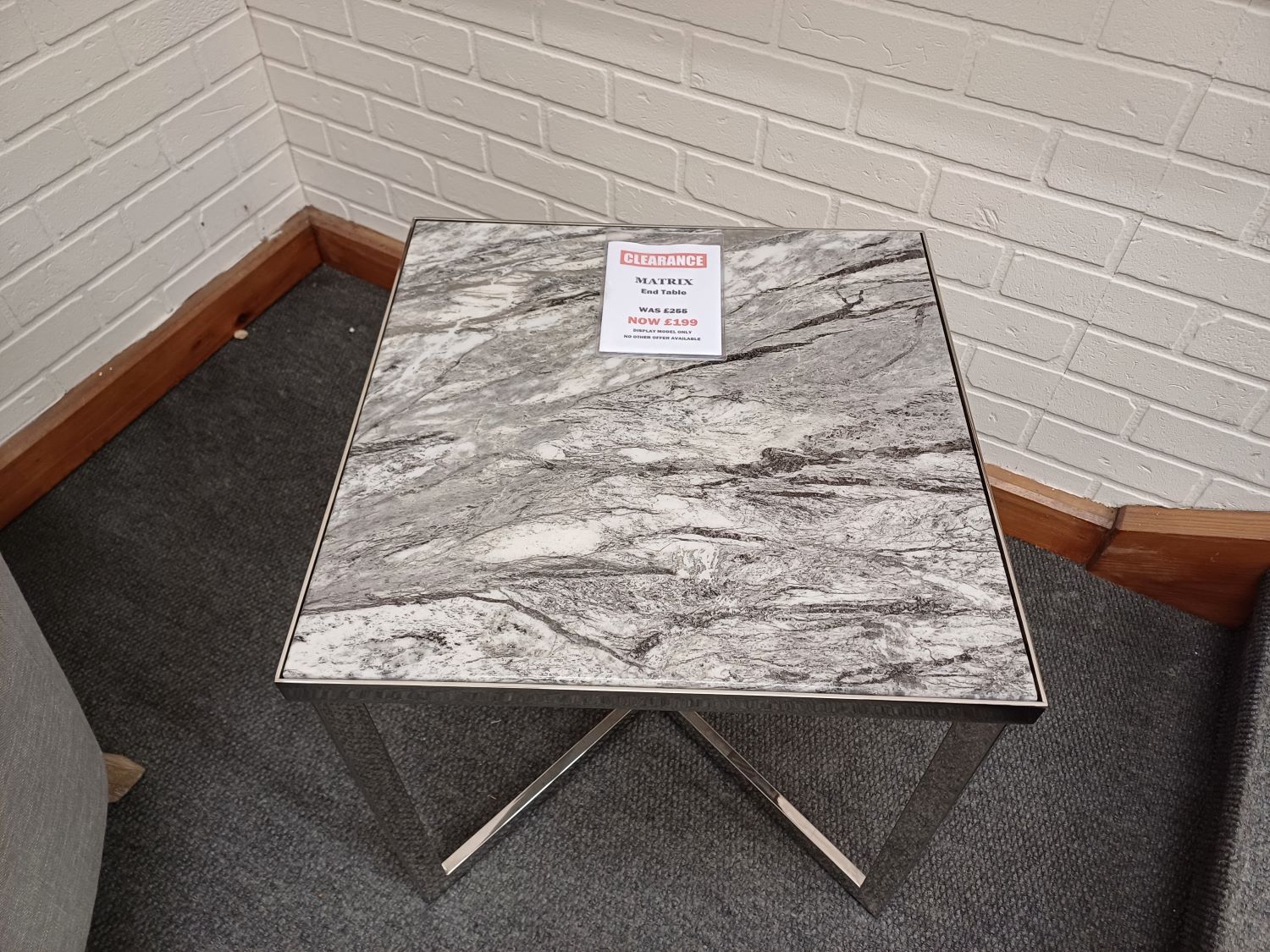 Marble End Table